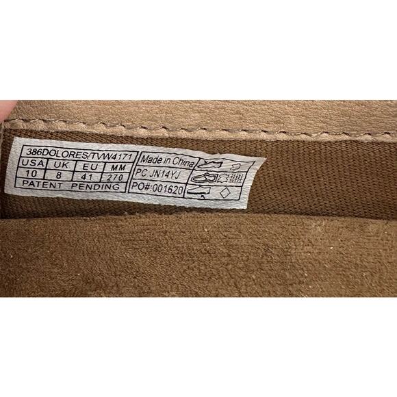 Vionic Dolores Loafers Womens Size 10 Tan Croco Embossed Slip On Shoes - Picture 4 of 12